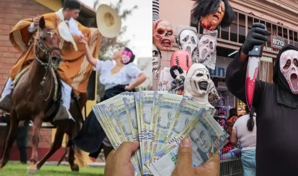 Halloween y Día de la Canción criolla se celebra el 31 de octubre. Foto: composición/Andina Halloween y Día de la Canción criolla se celebra el 31 de octubre. Foto: composición/Andina