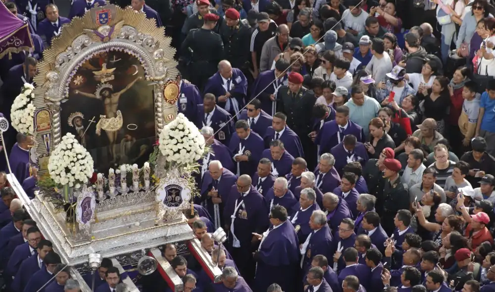 El Señor de los Milagros recorrerá las calles de Lima en su quinto recorrido el 28 de octubre