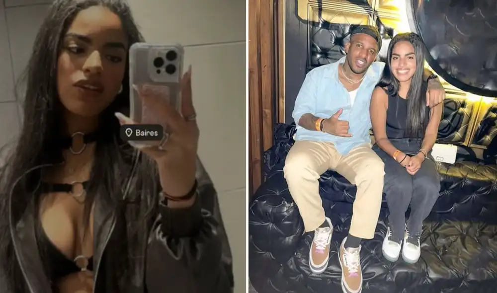 Maialen Farfán es la primera hija que tuvo Jefferson Farfán. Foto: Composición LR/Instagram. Maialen Farfán es la primera hija que tuvo Jefferson Farfán. Foto: Composición LR/Instagram.