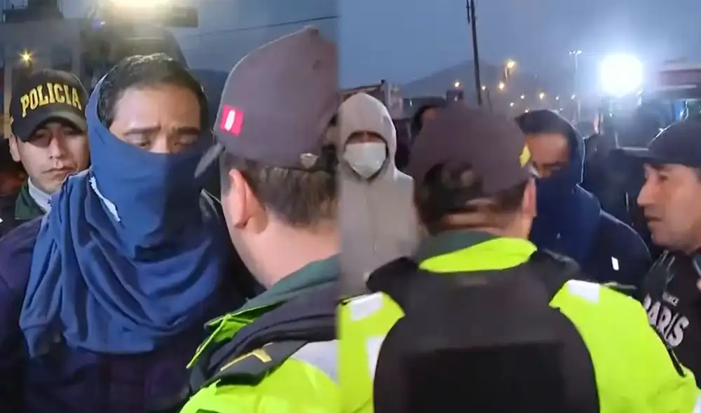 Transportistas en el Callao confrontan a Policía.