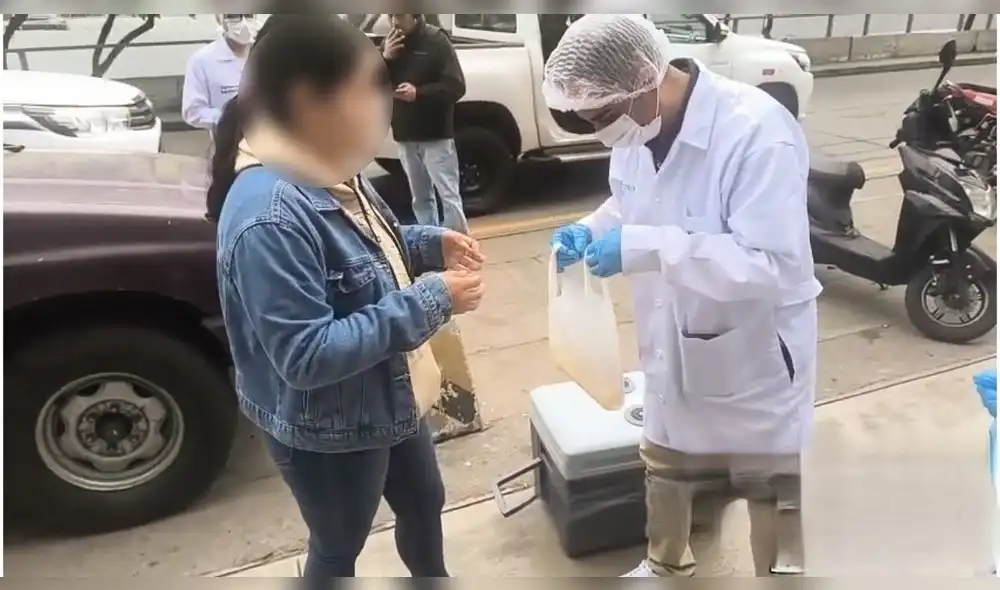 Intensifican fiscalización al comercio ambulatorio en San Isidro.