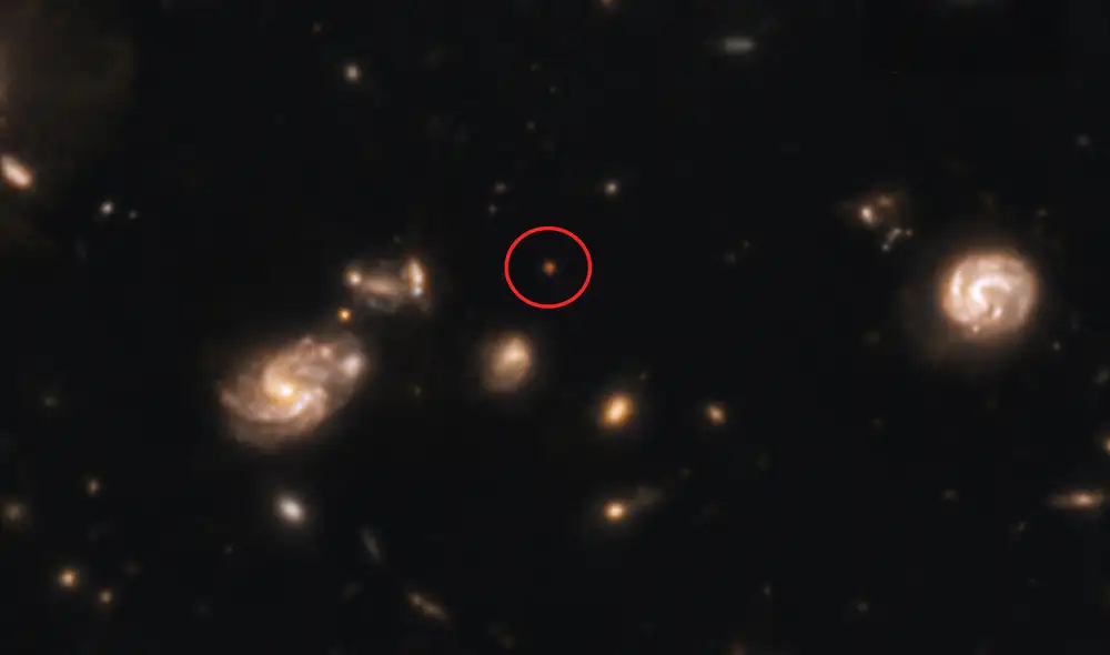 Capotauro se encuentra cerca de la cola de la constelación de la Osa Mayor. Foto: NASA/ESA/CSA/JWST Capotauro se encuentra cerca de la cola de la constelación de la Osa Mayor. Foto: NASA/ESA/CSA/JWST