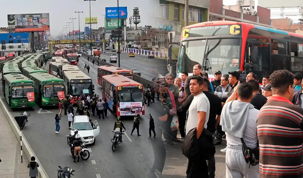 Transportistas anuncian un apagado de motores para este miércoles 29 de octubre. Foto: Composición LR