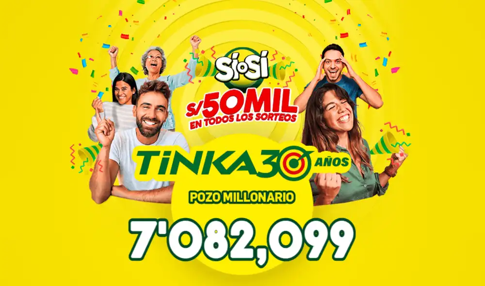Nuevo sorteo de La Tinka hoy 29 de octubre. Nuevo sorteo de La Tinka hoy 29 de octubre.