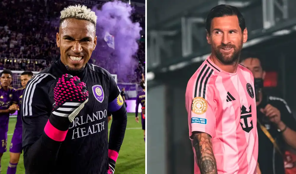 Pedro Gallese ha jugado varias veces contra Lionel Messi, pero nunca lo ha tenido como compañero. Foto: composición de LR/MLS Pedro Gallese ha jugado varias veces contra Lionel Messi, pero nunca lo ha tenido como compañero. Foto: composición de LR/MLS