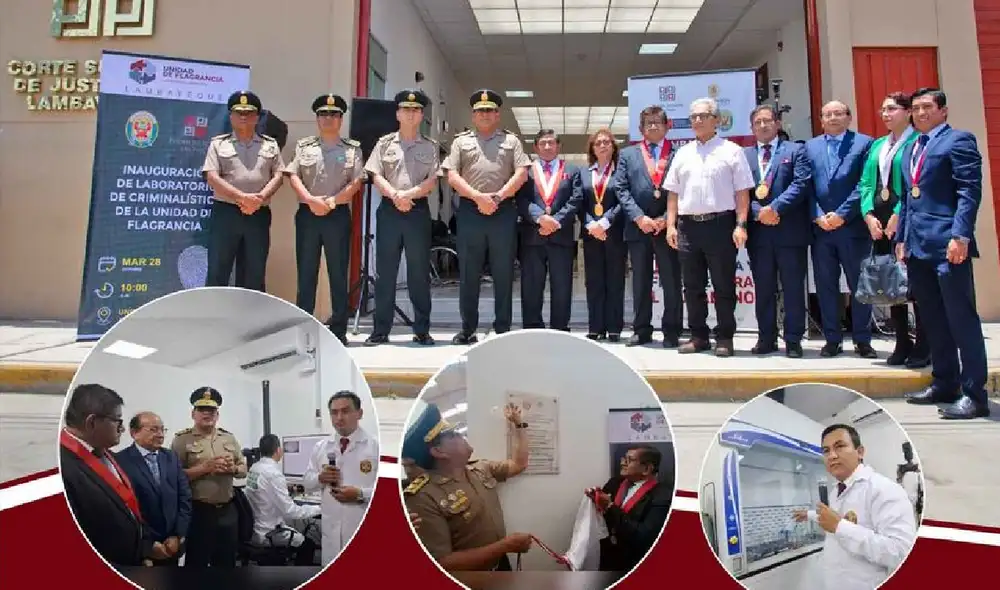 Equipado con tecnología avanzada, el laboratorio permitirá acelerar los procesos periciales. Fuente: Difusión.