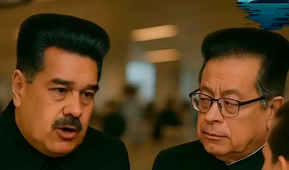 Un video hecho con IA muestra a Maduro y Petro siendo ‘arrestados’ y llevados al CECOT.