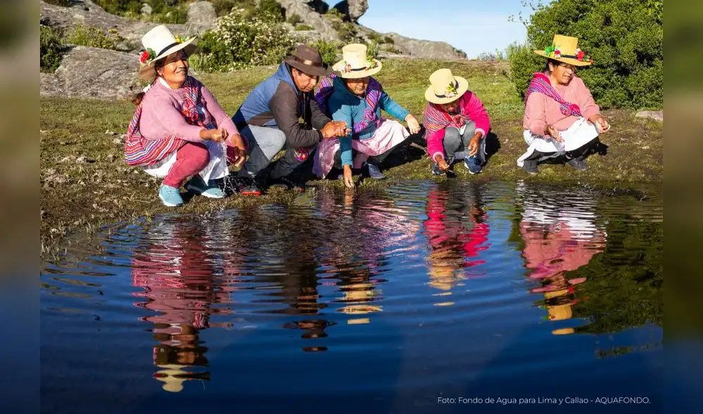 Protección y cuidado del agua. Fuente: Difusión