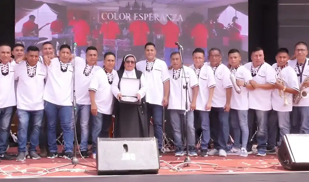 La hermana Rocío Zapata, ha creado la orquesta Los RQ por Cristo, formada por reclusos. Foto: LR