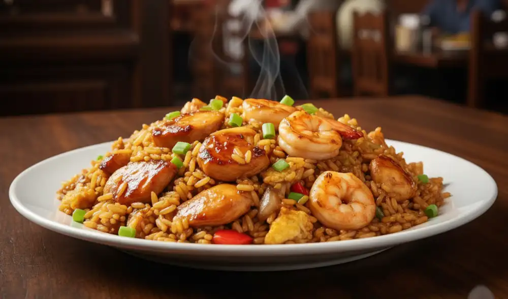 Aprende a preparar arroz chaufa de la forma más fácil y en casa.