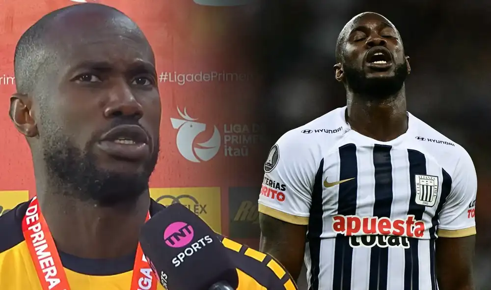 Cecilio Waterman jugó por Alianza Lima durante la temporada 2024. Foto: composición LR/TNT Sports Chile/AFP