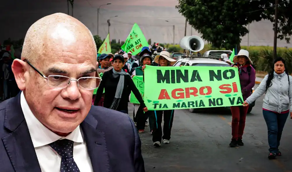 De acuerdo con el titular de la PCM, los dirigentes continuarán con labores de agitación y propaganda en contra de Tía María. Foto: composición LR/PCM/Archivo LR