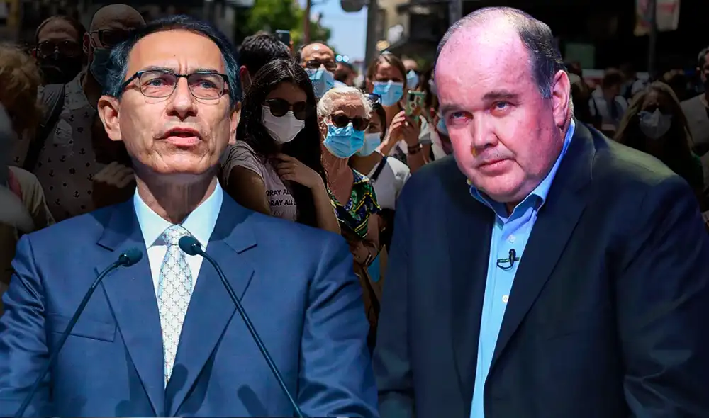 Rafael López Aliaga culpa a Vizcarra por el aumento de autismo. Foto: composición LR