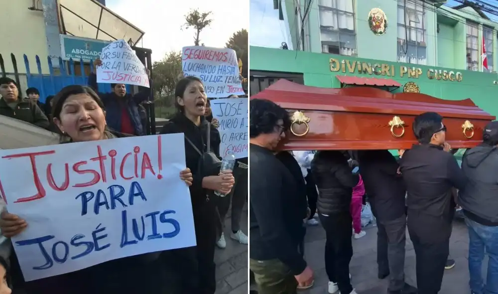 Familiares exigen justicia por la muerte de artesano en Cusco Familiares exigen justicia por la muerte de artesano en Cusco