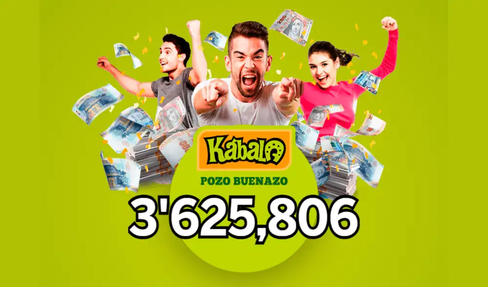 Nuevo sorteo de La Kábala con Pozo Buenazo de S/3.625.806 Nuevo sorteo de La Kábala con Pozo Buenazo de S/3.625.806