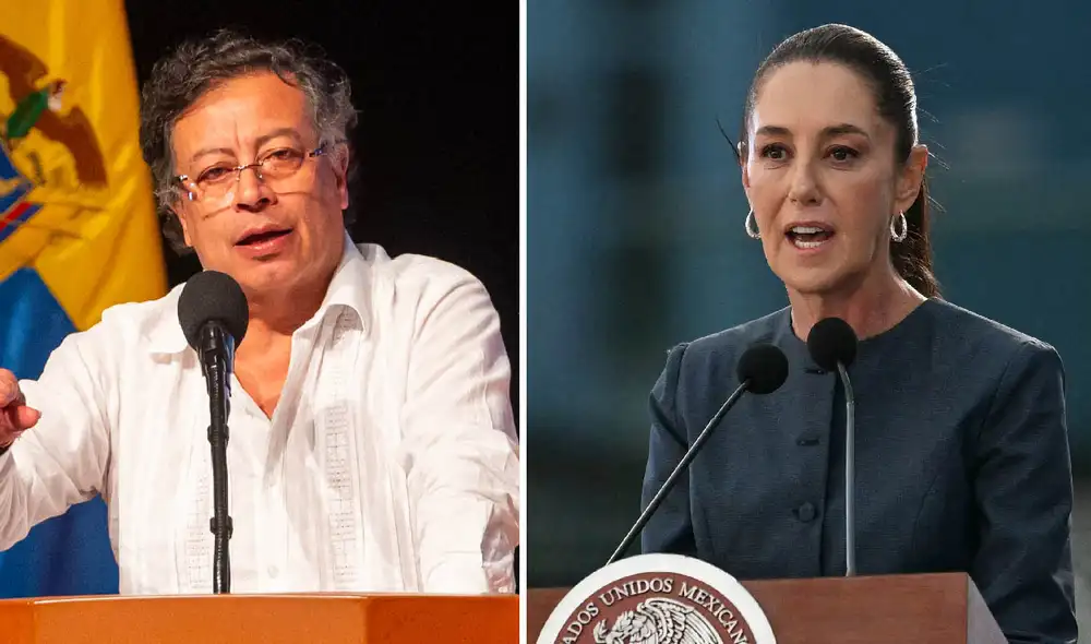 El presidente colombiano, Gustavo Petro, propone crear un observatorio contra el crimen organizado con México, tras el asesinato del alcalde de Uruapan, Carlos Manzo. Foto: composición LR/AFP El presidente colombiano, Gustavo Petro, propone crear un observatorio contra el crimen organizado con México, tras el asesinato del alcalde de Uruapan, Carlos Manzo. Foto: composición LR/AFP