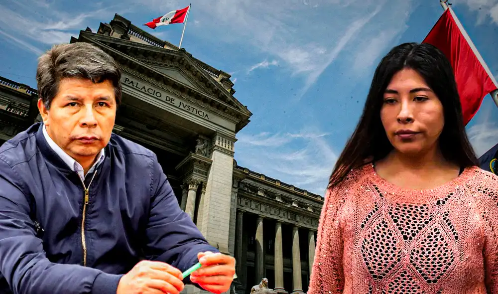 Pedro Castillo saluda a presidenta de México en audiencia por fallido golpe de Estado. Foto: composición LR Pedro Castillo saluda a presidenta de México en audiencia por fallido golpe de Estado. Foto: composición LR