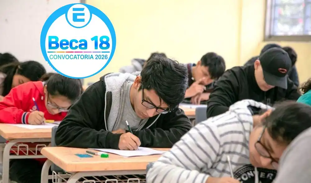 El examen de la Beca 18 - 2026 no restará puntos por respuestas incorrectas. Foto: composiciónLR/Andina/Pronabec