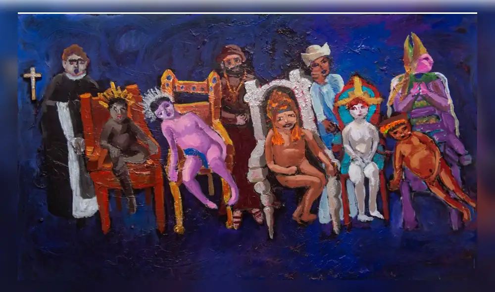 "Catequesis" de Rafo León. Imagen: Difusión.