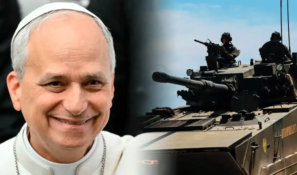 Papa León se refirió al conflicto entre EE. UU. y Venezuela.