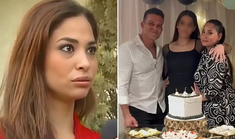 Melany Martínez y Christian Domínguez tienen una hija de 16 años. Foto: composición LR/difusión