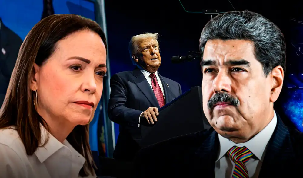 María Corina Machado denunció al régimen de Nicolás Maduro y respaldó a Donald Trump en medio de tensión en el Caribe. María Corina Machado denunció al régimen de Nicolás Maduro y respaldó a Donald Trump en medio de tensión en el Caribe.