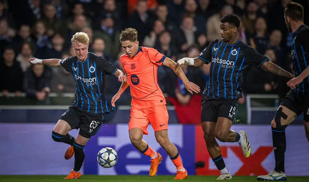 Barcelona empató ante Brujas 3-3 por Champions League: se reparten puntos en Bélgica | Deportes | La República