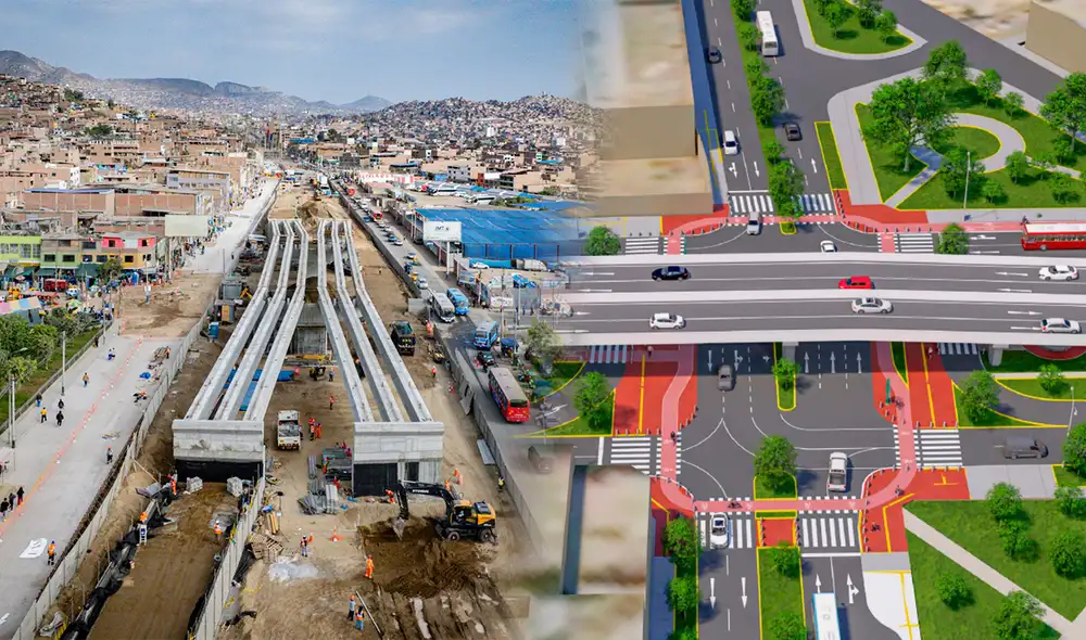 Avanza la construcción de nueva vía rápida Juan Pablo II en Lima Sur