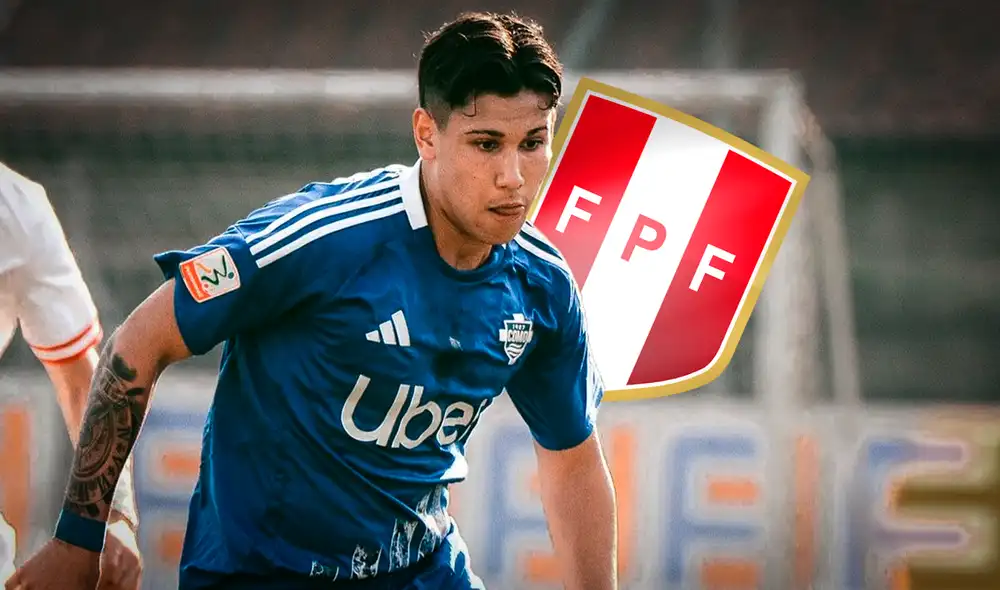 Francesco Andrealli destaca en las inferiores del Como 1907 de Italia. Foto: composición LR/Como 1907/FPF