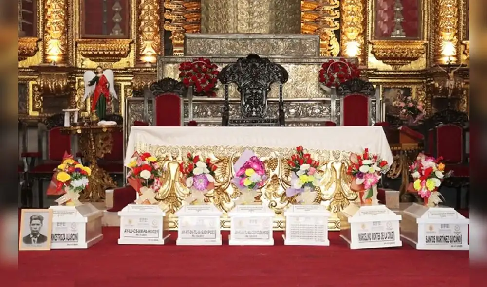 Siguen apareciendo restos de esa época de violencia.