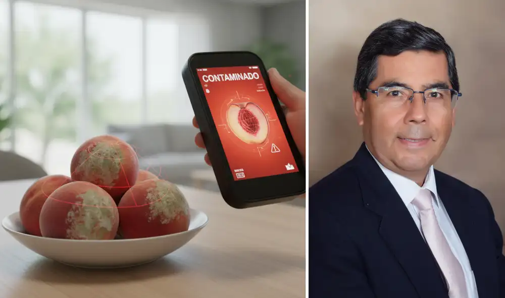 Jaime Delgado reveló que duraznos de cinco mercados en Lima y Callao presentan altos niveles de agroquímicos.