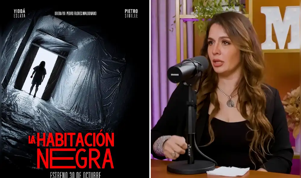 Yiddá Eslava protagoniza y forma parte de la producción de la película 'La habitación negra'. Foto: Composición LR/YouTube. Yiddá Eslava protagoniza y forma parte de la producción de la película 'La habitación negra'. Foto: Composición LR/YouTube.