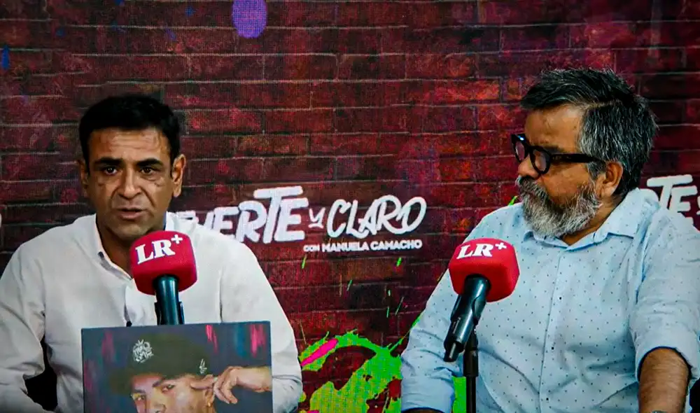 Roger Ruiz y Julio Arbizu fueron entrevistados por Manuela Camacho.