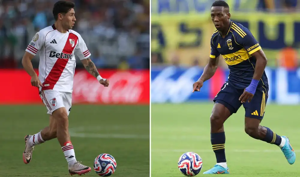 River Plate derrotó 2-1 a Boca Juniors en el último superclásico. Foto: composición LR/AFP River Plate derrotó 2-1 a Boca Juniors en el último superclásico. Foto: composición LR/AFP