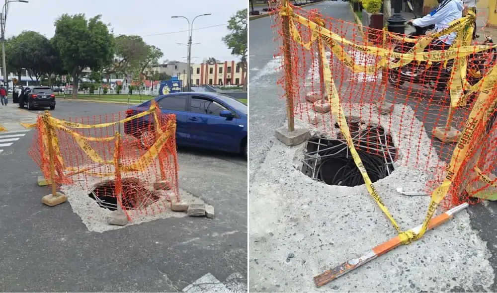 Nuevo forado en Pueblo Libre genera caos vehicular y alarma entre vecinos