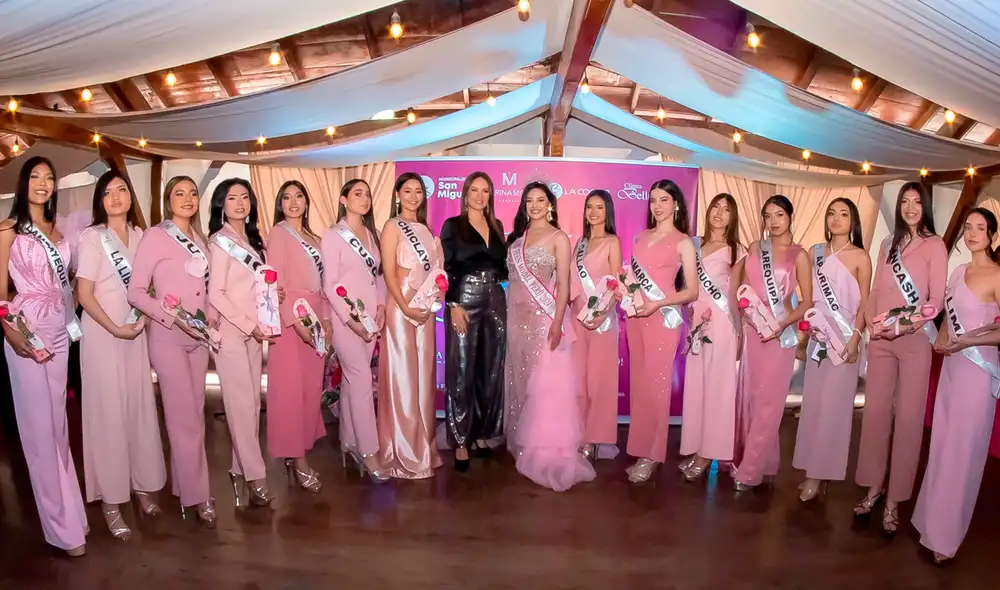 Marina Mora presentó a las candidatas de Miss Teen Model Perú 2025 en un glamuroso evento en la Casa de la Cultura de San Miguel. Foto: difusión.