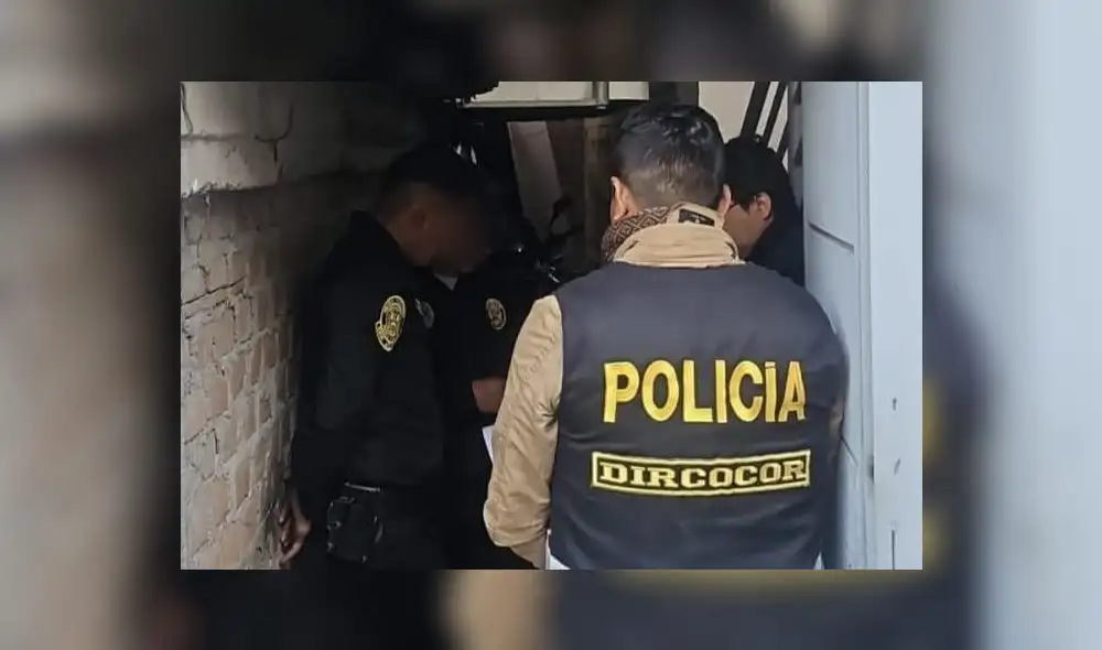 Policías detenidos en Ayacucho por corrupción.