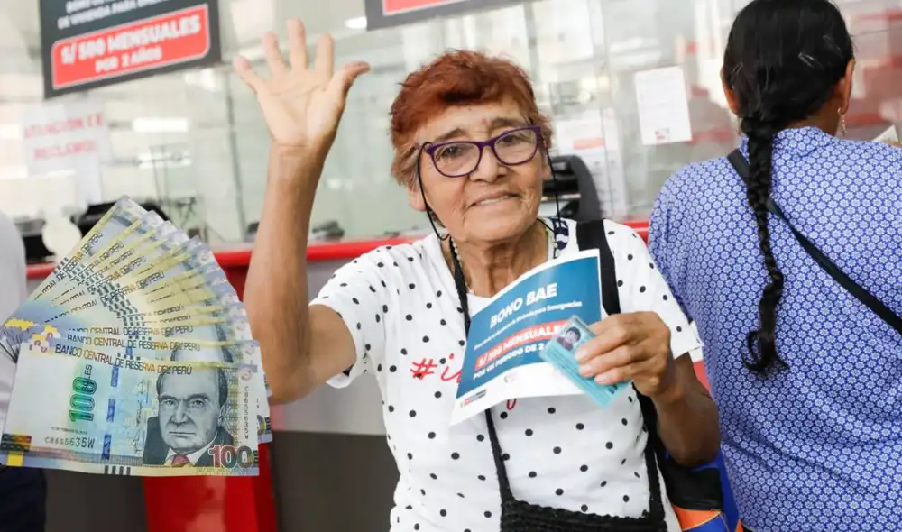 Gobierno oficializa entrega de 111 bonos BAE de 500 soles para las familias peruanas. Gobierno oficializa entrega de 111 bonos BAE de 500 soles para las familias peruanas.
