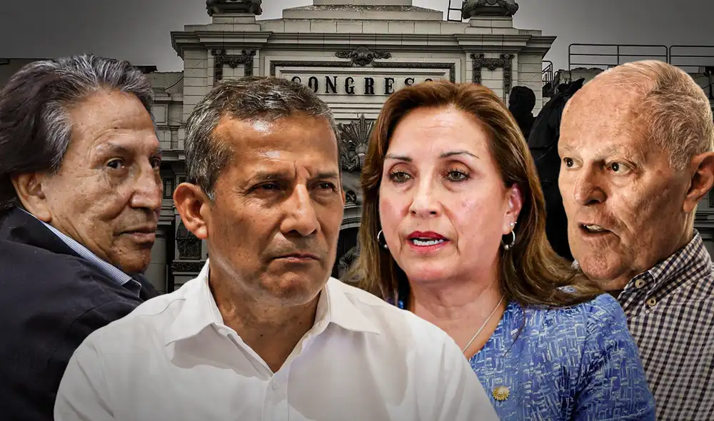 Proponen derogar ley de pensión vitalicia a expresidentes. Foto: composición LR