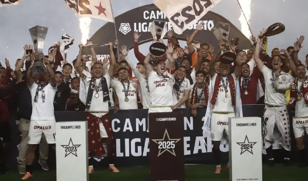 Universitario campeón 2025.