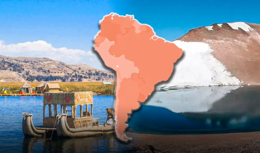 Dos países de América Latina comparten el volcán y el lago más alto del muno.