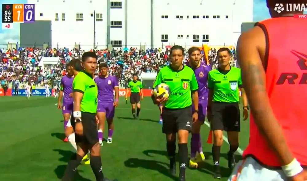 El partido entre Ayacucho FC y Comerciantes Unidos se suspendió en los descuentos. Foto: L1 MAX
