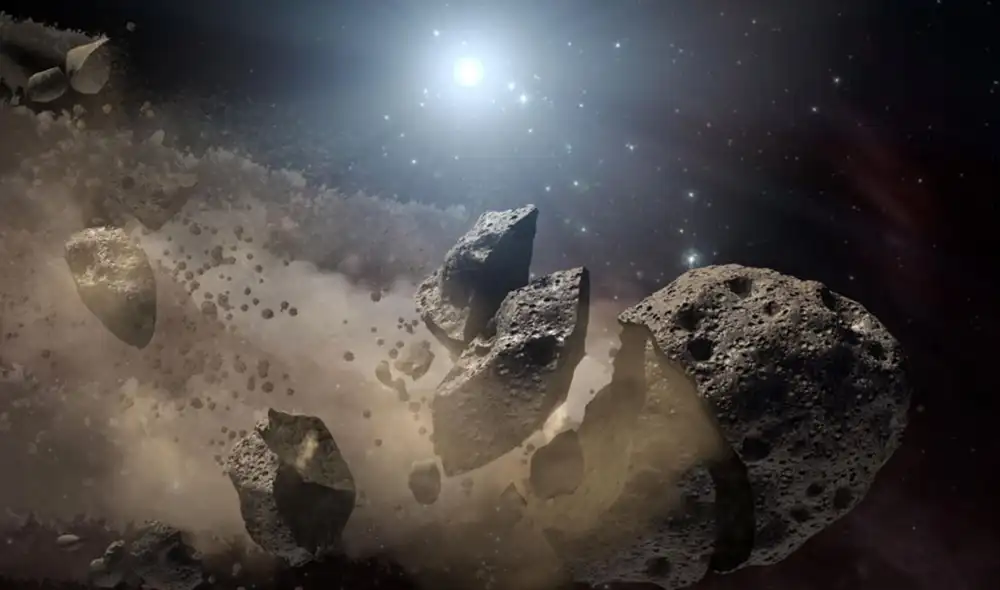 Un asteroide millonario en nuestro sistema solar contendría toneladas hierro, níquel y oro. Foto: NASA / JPL