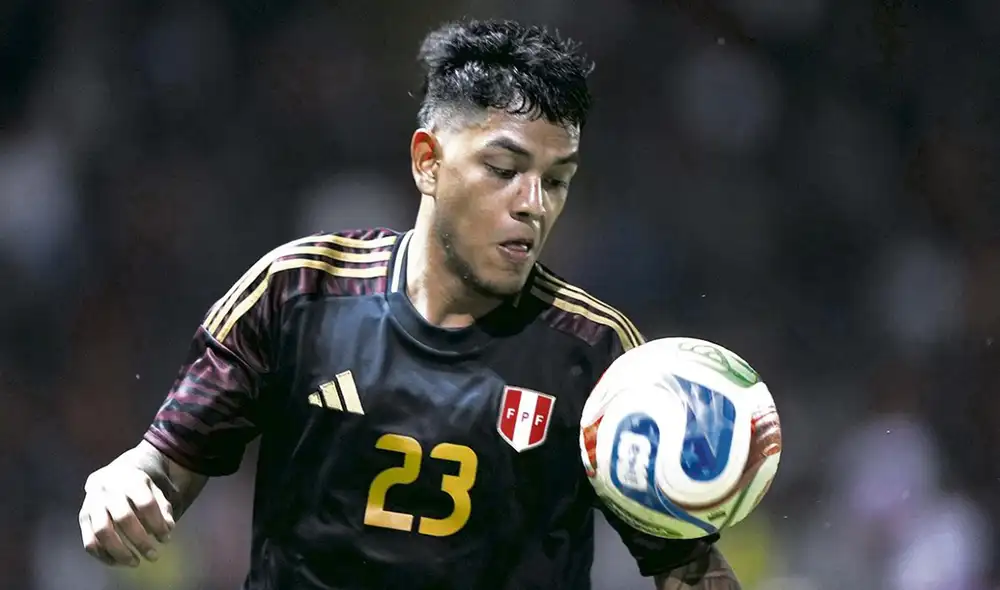 Joao Grimaldo había jugado el último amistoso ante Chile, en octubre. Foto: FPF Joao Grimaldo había jugado el último amistoso ante Chile, en octubre. Foto: FPF