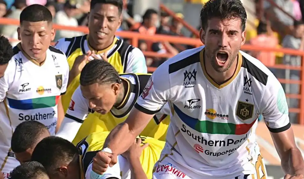 CD Moquegua fue local en este primer partido ante César Vallejo por el ascenso. Foto: Club Deportivo Moquegua