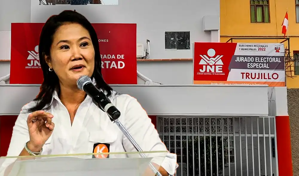 Keiko Fujimori postulará a la Presidencia del Perú por cuarta vez. Foto: composición LR