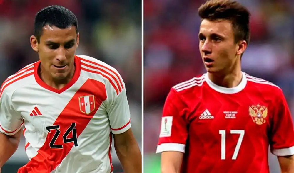 Las selecciones de Perú y Rusia se enfrentarán este miércoles 12 de noviembre. Foto: composición LR/FPF/AFP