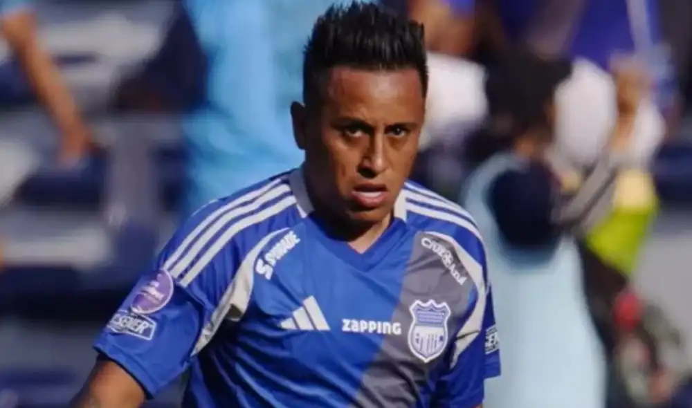 Christian Cueva en el ojo de la tormenta en Emelec. Foto: Lr/ATV Christian Cueva en el ojo de la tormenta en Emelec. Foto: Lr/ATV