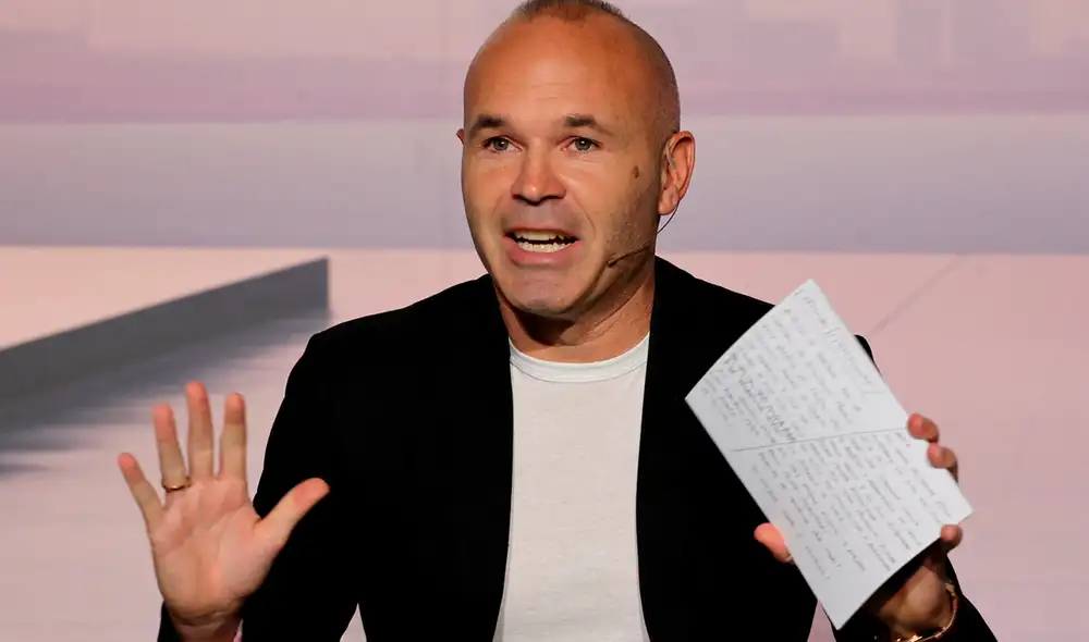 Andrés Iniesta fue campeón del mundo con la selección española en el 2010. Foto: AFP