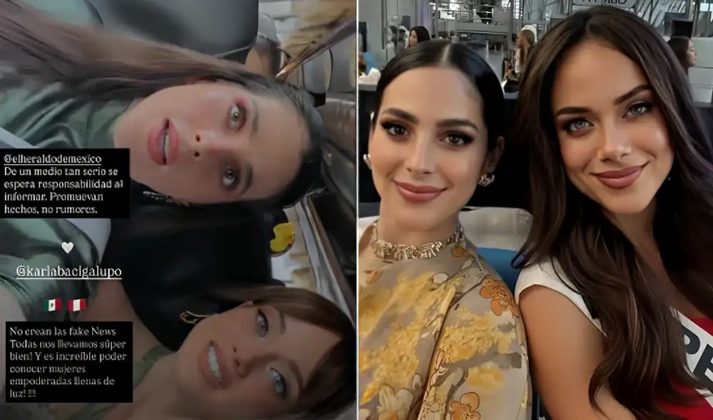 Karla Bacigalupo y Fátima Bosch publicaron un video en sus respectivas cuentas de Instagram negando todo tipo de especulación sobre una posible enemistad.